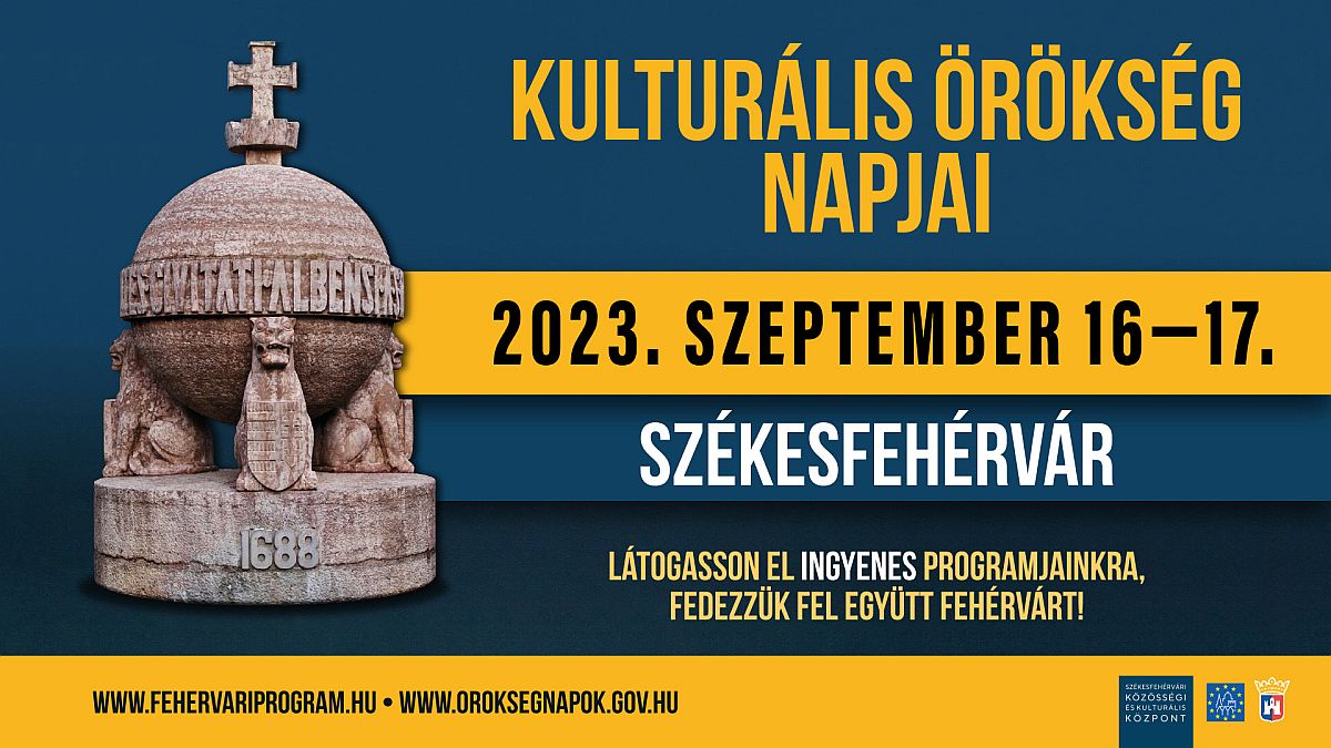 Épületbejárások, tárlatvezetések az Kulturális Örökség Napjain Fehérváron